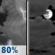 Wednesday Night: Showers And Thunderstorms then Mostly Cloudy